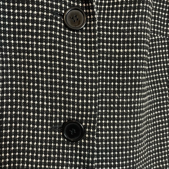 Spense Vintage Tweed Pattern Cropped Blazer Coat with Wide Sleeves Sz.L - Picture 4 of 11